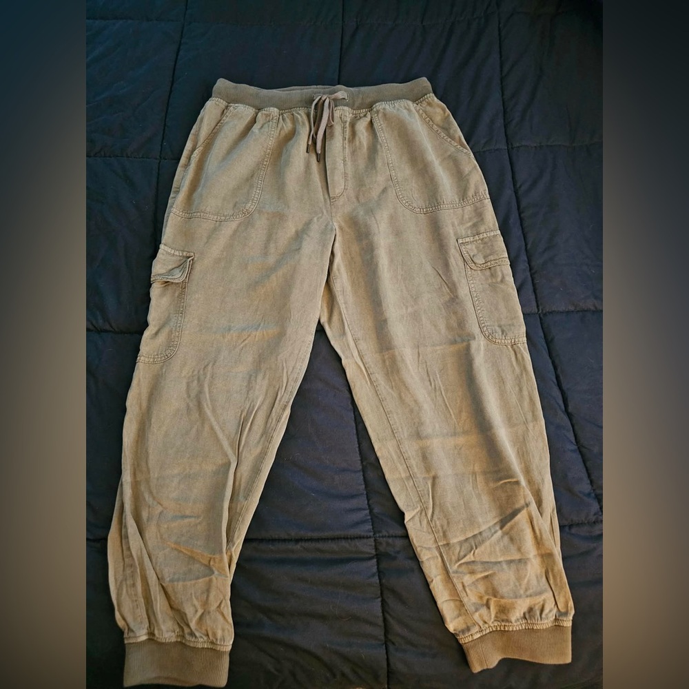 American Eagle Outfitters Women’s Beige Cargo Pants